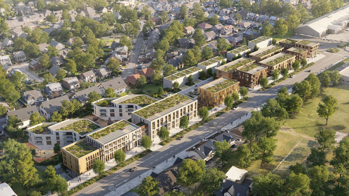 Op dem Kapellebierg, projet ACOM à Sandweiler, image 1